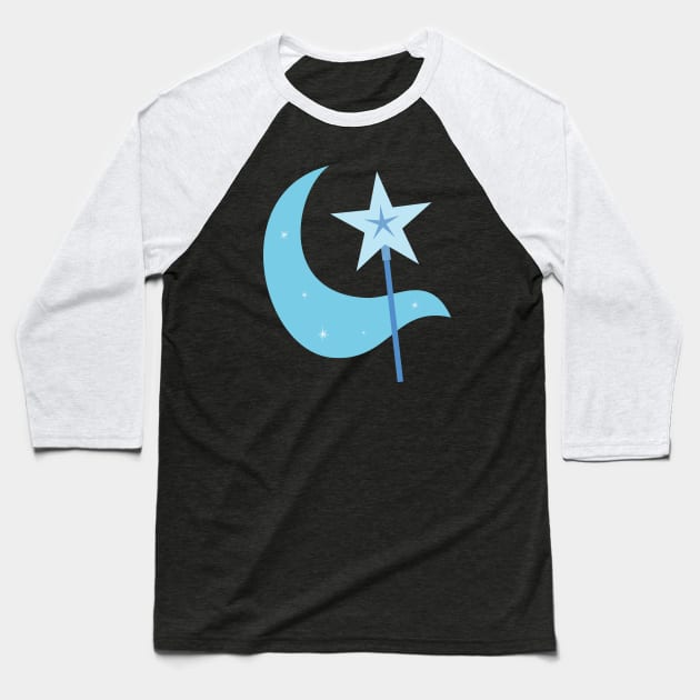 My little Pony - Trixie Lulamoon Cutie Mark Baseball T-Shirt by ariados4711